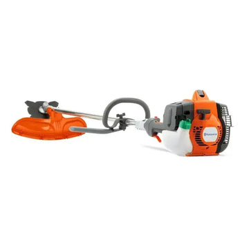 Débroussailleuse HUSQVARNA 525 RJX 25,4 cm³, 1,36 CV, 4,5 kg, Smart Start, tête nylon, couteau 4 dents, harnais. Légère, maniable et conçue pour les professionnels.
