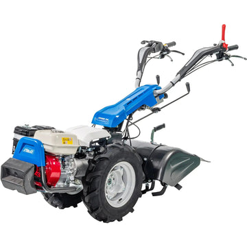 Motoculteur STAUB JOGGER 7H : moteur Honda GX200, 196 cm³, 5,8 ch, fraises arrière 60 cm, 2 vitesses avant / 2 arrière, prise de force, Quick Fit, guidon réversible.