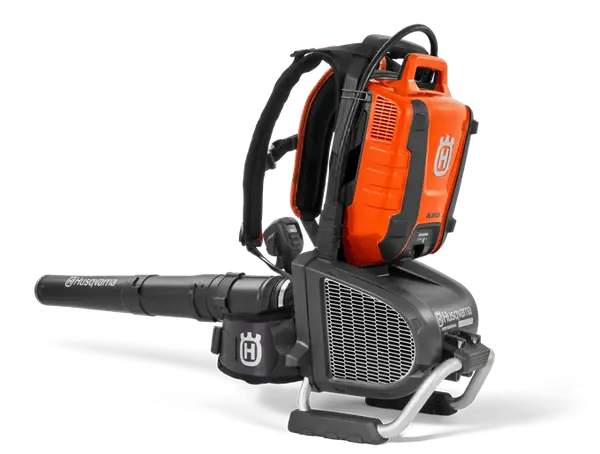 Souffleur à dos HUSQVARNA 550 IBTX (Nu), avec batterie Li-Ion 36 V, 6,3 kg, débit 936 m³/h, vitesse 241 km/h, variateur de puissance, mode Boost.