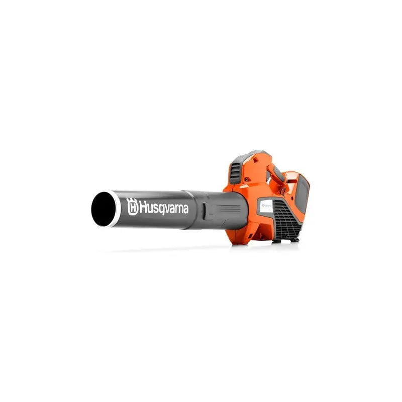 Souffleur Husqvarna 525iB à batterie 36V, 800 m³/h, ultra-léger, mode Boost, variateur de puissance. Équivalent à un souffleur thermique 25 cm³.