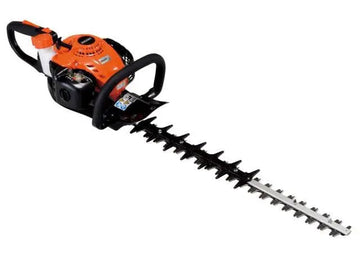 Taille-haie ECHO HCR 165 ES thermique 21,2 cm³, coupe 639 mm, poignée rotative 180°, système antivibration, démarrage facile ES-Start. Performance et confort pour une taille parfaite.