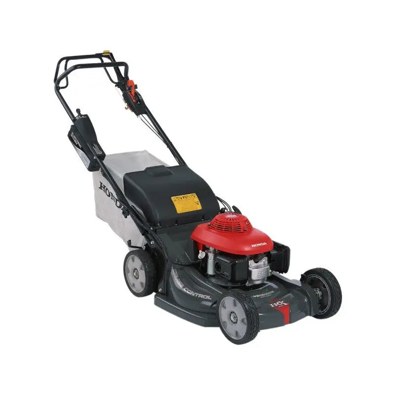Tondeuse Honda HRX 537 HZEA – thermique 53 cm, démarrage électrique, moteur GCVx 200, hydrostatique, mulching Versamow™, bac 88 L. Idéale jusqu’à 1800 m².
