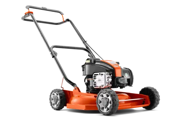 Tondeuse HUSQVARNA LC 347 Vi thermique avec moteur 675 IS B&S, démarrage électrique, traction variable 5 km/h, bac 55 L. Idéale pour grandes pelouses.