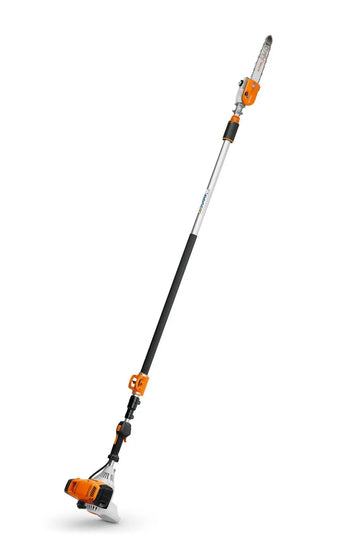 Tronçonneuse sur perche thermique STIHL HT 105 – Élagueuse pro, coupe 30 cm, portée jusqu’à 5 m, moteur 4-MIX puissant. Idéale pour l’élagage intensif.